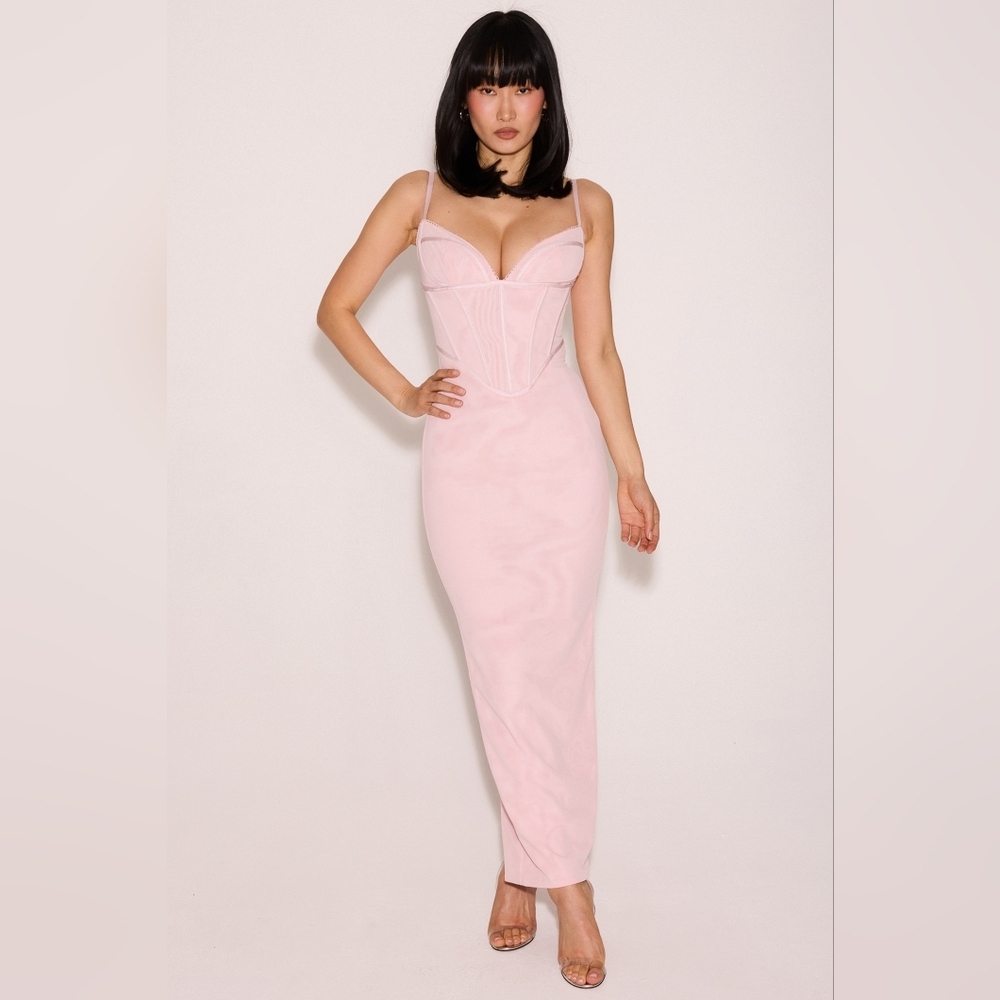 Pink Mesh House of CB 'Romy'- Large